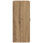 vidaXL Meuble de Bureau - Chêne Artisan - 60 x 32 x 77 5 cm - Bois d'ingénierie