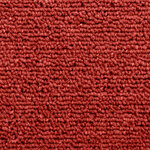 vidaXL Tapis d'escalier auto-adhésifs 15 Pièces Rouge 80 x 24 5 x 3 5 cm
