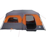 vidaXL Tente familiale 9 personnes libération rapide imperméable