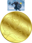 Monnaie VIKING 1/1000 Oz Or 12$ Liberia 2026 (PRÉCOMMANDE)