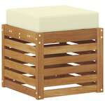 vidaXL Banc de Jardin Bois d'Acacia Massif Naturel