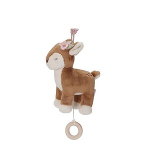 Boite a musique en peluche Faon - Fairy garden