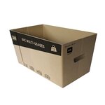 Pack and Move - Lot de 10 caisses en carton - 53 x 30 x 26 cm - Transport déménagement stockage