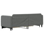 vidaXL Lit de jour avec gigogne et tiroirs sans matelas 80x200 cm