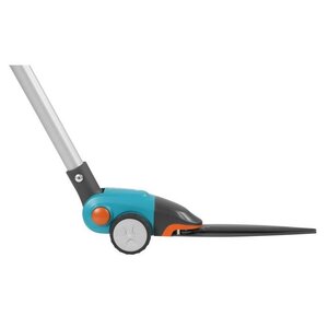 GARDENA Cisaille a gazon longue portée Comfort - Manche et roue de guidage