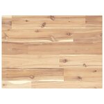 vidaXL Étagères flottantes 3 Pièces 60x30x2 cm acacia massif non traité