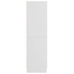 vidaXL Garde-robe Blanc 82 5x51 5x180 cm Aggloméré