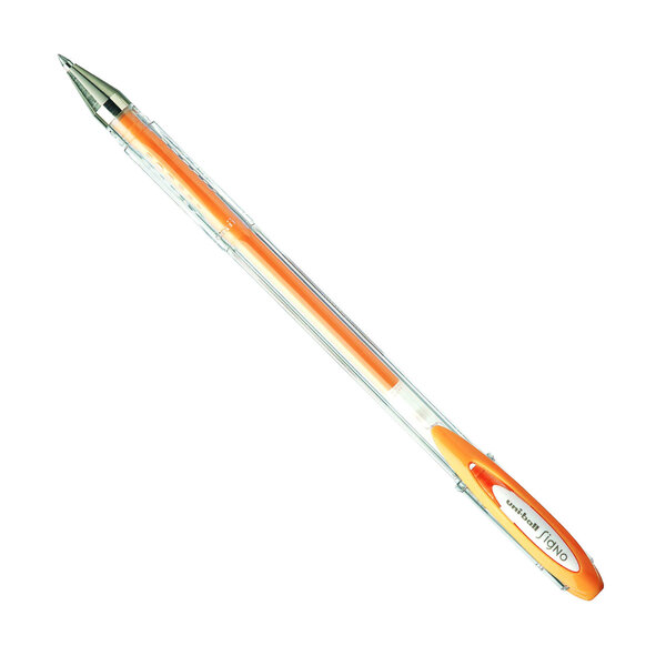 Stylo roller signo pastel ecriture moyenne orange