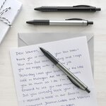 Stylo-bille rétractable BASIC Pointe Moyenne Noir FABER-CASTELL
