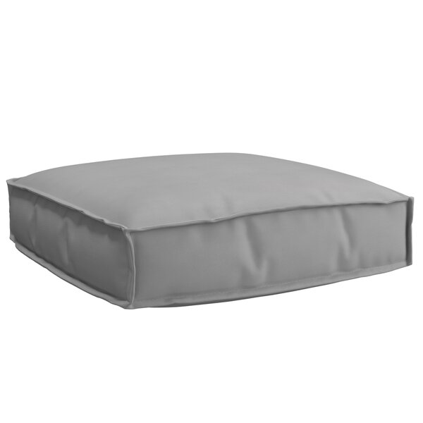 vidaXL Coussin de palette gris 60x60x12 cm en tissu Oxford