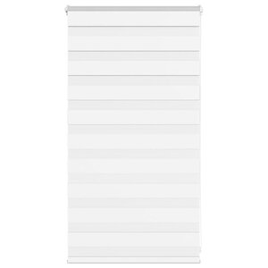 vidaXL Store zèbre blanc 75x100 cm largeur du tissu 70 9 cm polyester