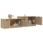 vidaXL Meuble TV Chêne sonoma 158 5x36x45 cm Bois d'ingénierie