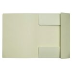 Chemise Imprimée 3 rabats 280g FOREVER Jaune pastel EXACOMPTA