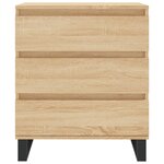 vidaXL Buffet Chêne sonoma 60x35x70 cm Bois d'ingénierie