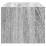 vidaXL Meuble TV sonoma gris 60x31x25 5 cm bois d'ingénierie