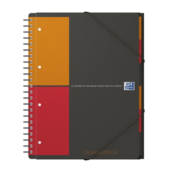 Organiserbook A4+ 160 pages petits carreaux OXFORD