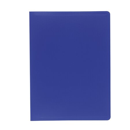 Protège-documents a4 polypro 50 pochettes 100 vues bleu exacompta