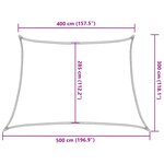 vidaXL Voile d'ombrage 160 g/m² trapèze bleu 4/5x3 m PEHD