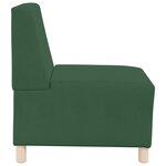 vidaXL Sofa Chiar 2 Pièces Vert jungle 55 x 74 x 82 cm