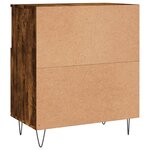 vidaXL Buffet Chêne fumé 60x35x70 cm Bois d'ingénierie