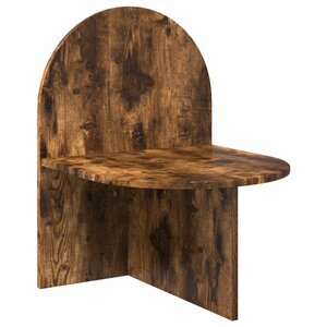 vidaXL Table de chevet Chêne Fumé 48 x 49 x 65 cm Bois d’ingénierie