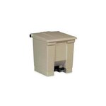 Collecteur à pédale Slim Jim, 30 litres, beige RUBBERMAID