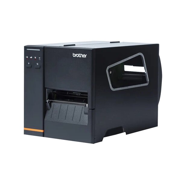 Imprimante d'étiquettes thermique industrielle Brother TJ4005DN Hôte USB - Carte réseau - Résolution 203 dpi - Vitesse 152 mm - Couleur noire