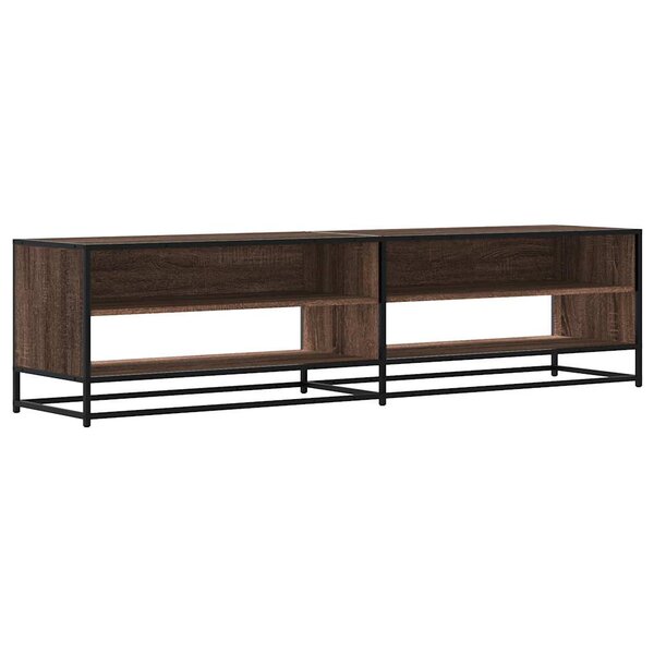vidaXL Meuble TV chêne marron 180 5x40x46 cm bois d'ingénierie
