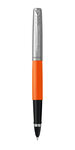 PARKER Jotter Originals stylo roller, orange, attributs Chromés, Recharge noire pointe fine, sous blister