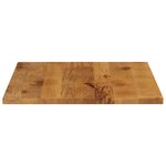 vidaXL Dessus de table 110x80x2 5cm rectangulaire bois massif manguier