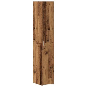 vidaXL Haut Armoire 2 Pièces Bois ancien 30 x 42 5 x 185 cm