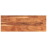 vidaXL Dessus de table 160x50x2 5cm rectangulaire bois massif d'acacia