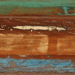 vidaXL Table console 110x30x75 cm bois massif de récupération