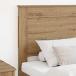 vidaXL Tête de lit Chêne artisanal 75 cm Bois d'ingénierie