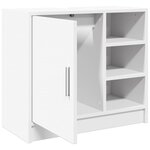 vidaXL Armoire de lavabo blanc 63x29x55 cm bois d'ingénierie