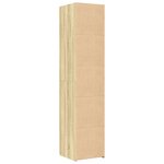 vidaXL Buffet haut chêne sonoma 40x42 5x185 cm bois d'ingénierie