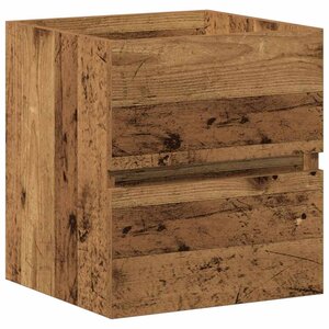 vidaXL Meuble de Lavabo de Salle de Bain Bois Ancien 41 x 38 5 x 45 cm