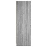 vidaXL Armoire de bain Sonoma gris 30x30x95 cm Bois d'ingénierie