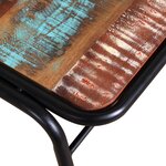 vidaXL Chaises à manger lot de 4 bois de récupération solide