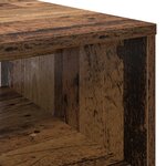 vidaXL Table basse Bois ancien 80 x 50 x 40 cm Bois d'ingénierie