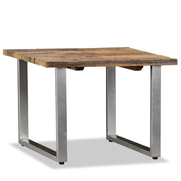 vidaXL Table basse Bois de récupération massif 55x55x40 cm