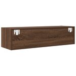 Meuble TV vidaXL Marron Chêne 100x31x25 5 cm Bois d'ingénierie