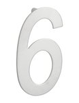 THIRARD - Chiffre 6 à visser  inox  H.100mm
