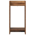 vidaXL Support de Plante 2 pièces Bois ancien 30 x 30 x 60 cm