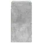 vidaXL Armoire Murale 59 x 31 x 60 cm Bois d'ingénierie Gris béton