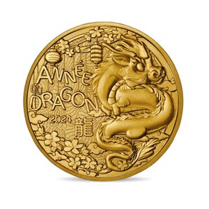Année du dragon Monnaie de 1/4€