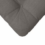 vidaXL Coussins de siège 4 Pièces Gris clair 45 x 45 cm