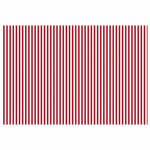 vidaXL Toile de rechange pour auvent Rouge et Blanc 350 x 250 cm