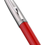Waterman emblème stylo bille  rouge  recharge bleue pointe moyenne  coffret cadeau