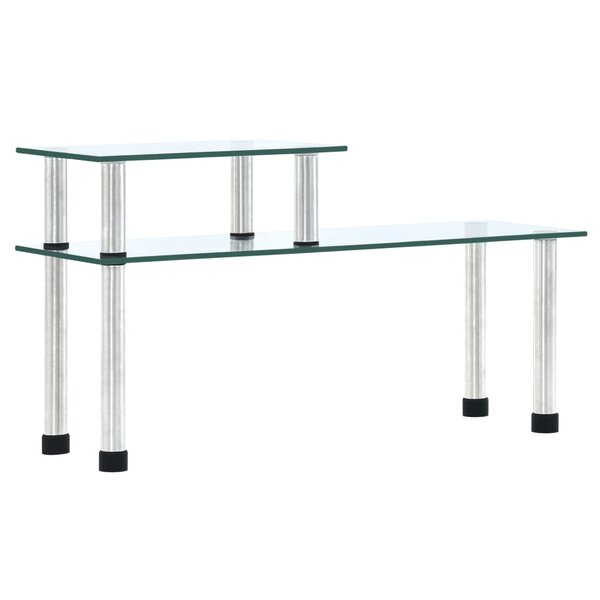 vidaXL Étagère de cuisine Transparent 45x16x26 cm Verre trempé